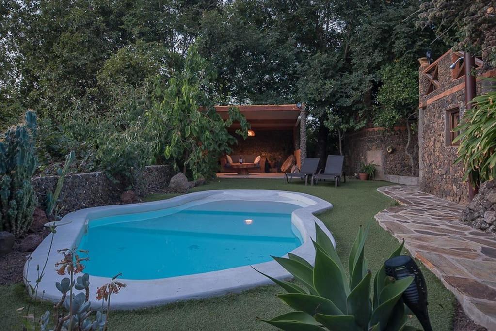 Los Matos, Canarian House In Valleseco Eksteriør bilde