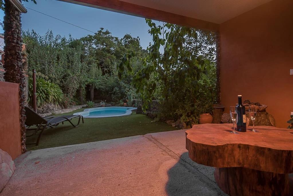 Los Matos, Canarian House In Valleseco Eksteriør bilde